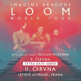 Imagine Dragons Praha 9.6 – Vstupenky golden circle