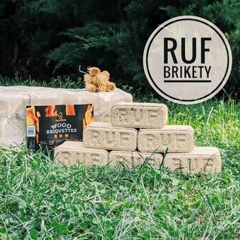Brikety RUF 100% buk + DOPRAVA