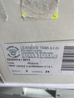 Sólo porcelánová šálka s tanierikom