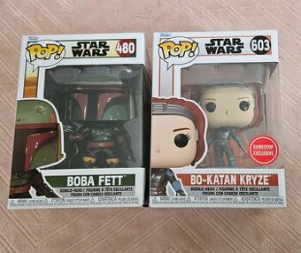 Funko Pop Star Wars Boba Fett 480 Bo-Katan Kryze 603