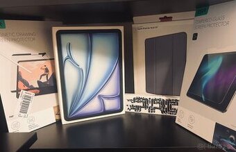 Apple iPad Air 11" M2 Wi-Fi 256GB - modrý + Apple Pencil Pr