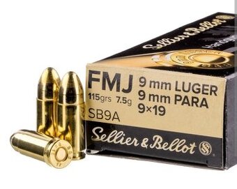 9x19 sellier bellot 115gr