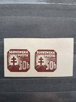 Slovenský štát dvojpáska s retušou - 1