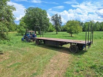 Predám vlecku za traktor na balíky