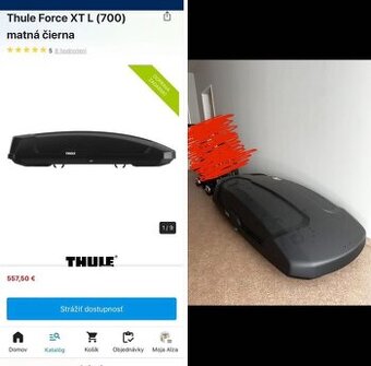Thule Force XT L truhla na auto