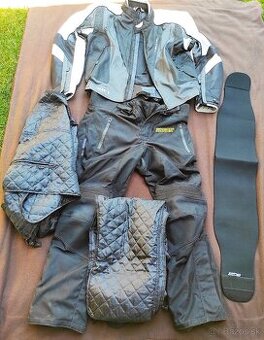 Moto oblečenie panske + damske koženné nohavice+vesta