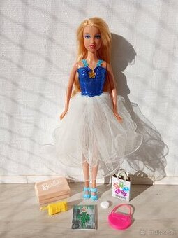 Bábika módna diva blondínka s doplnkami