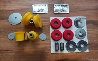 BMW e46 - sada polyuretánových silentblokov