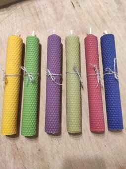 Sviečky z včelieho vosku