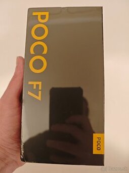 /NOVÝ/ Xiaomi Poco F7 5G 12GB/512GB, 50Mpx, 6500mAh, čierny