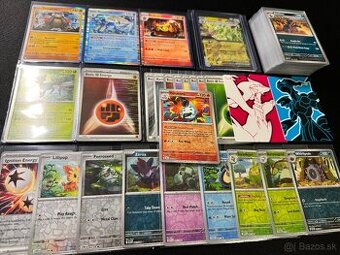 Pokemón PREM. balík 2: 100ks kariet v obaloch s EX Tera