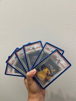 Pikachu pokemon felt grey hat van gogh graded psa 10