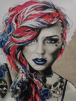 Ručne maľované obrazy 40 x 50 cm