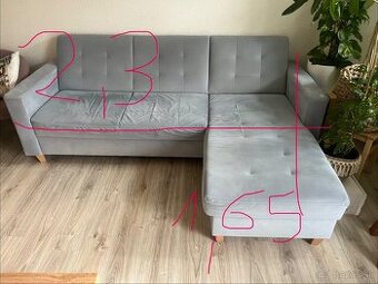 Rozkladacia sedacia súprava