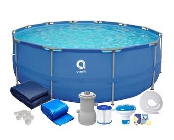 Bazen s filtráciou ešte zabalený 366x76cm