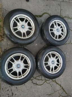 BMW elektrony 5x120 205/65/r15 + penumatiky TOYO Letne