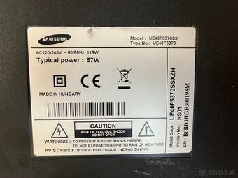 Televízor Samsung smart