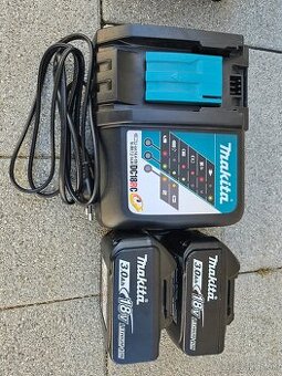 MAKITA Sada nabíjačka + 2ks akumulátor