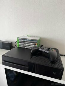 Xbox one 500gb + hry a ovládač - 1