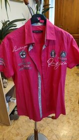 Ružová letná košeľa - 1