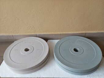 Olympíjske kotúče  C.S. METHOLDER 2x5 kg - NOVÉ za 1/2 ceny