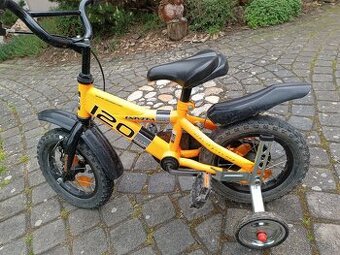 Detsky bicykel s kolieskami