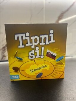 Spoločenská párty hra TIPNI SI o Slovensku.