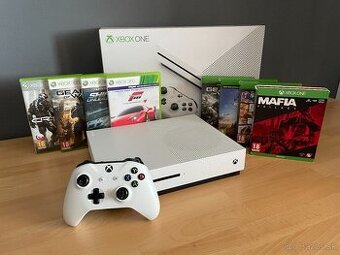 Xbox One S 500GB + Hry