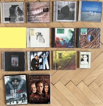 CD hudobne a DVD filmy