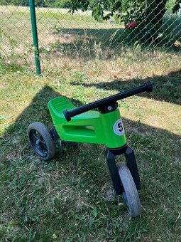 Funny Wheels - zelené odrážadlo 2v1