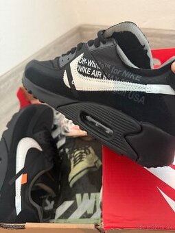 Off-White x Nike Air Max 90 “Black”