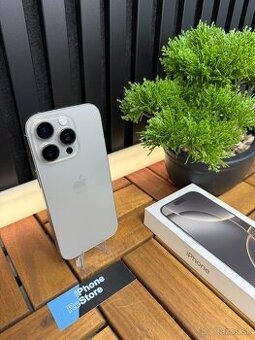 🌟  iPhone 16 Pro 256 GB Natural Titanium | Záruka 1 Rok