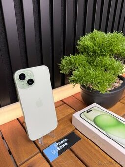 PREDANY 🌟  iPhone 15 256 GB Green| Záruka 1 Rok