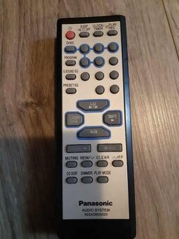 Diaľkový ovládač Panasonic k CD STEREO SA-AK210