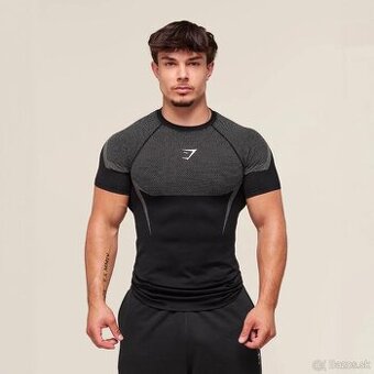 Gymshark Onyx 5.0 Seamless T-Shirt - Black M