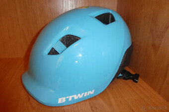 detská prilba bledomodrá 48-52 cm