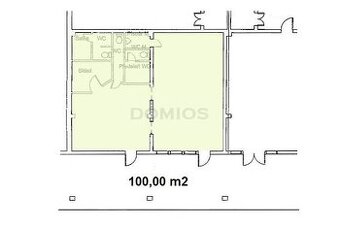 Obchod / služby / kancelárie (100 m2, výklad, parking, KE-V)