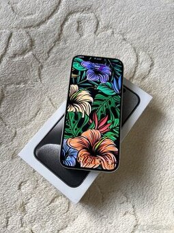 iPhone 15 Pro 128GB Natural TItanium. Ako nový