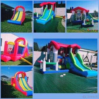 Skákacie hrady a šmykľavky