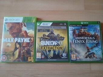Predám hry na Xbox One