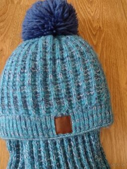 Čiapka so šálom pre chlapca