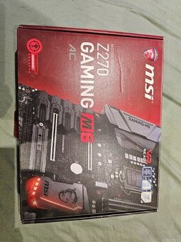 Predám základnú dosku MSI z270 gaming m6 AC