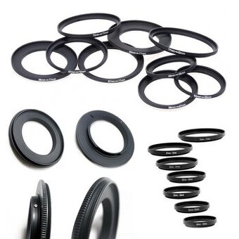 Redukcie, redukčné a reverzné krúžky na objektívy