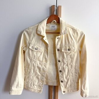 Riflová denimová bunda ZARA