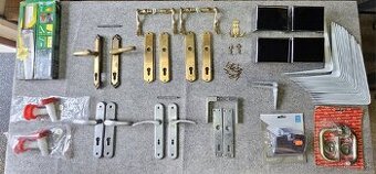 Kľučky, držiaky policové, toaletné