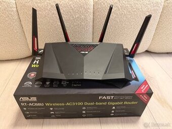 ASUS RT-AC88U AC3100 Wi-Fi router – výkonný, plne funkčný