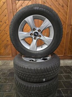 HLINÍKOVÉ DISKY HYUNDAI 5x114,3 R16 S PNEU 215/70 R16
