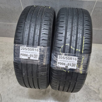 Letné pneumatiky 205/55 R16 CONTINENTAL