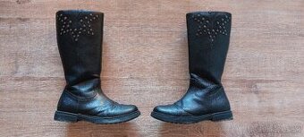 Kozene vysoke cizmy Geox vel. 37