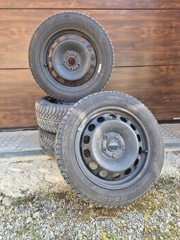 Predám plechové disky so zimnými pneu 5x112r16